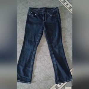 a.n.a Midnight Blue Wide Leg Women's Jeans